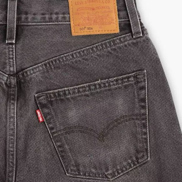 NWT Levi's 501 '90s Jean in Stitch School Black - Picture 7 of 9